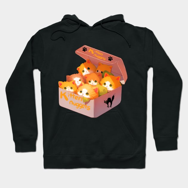 Kitten Nuggets Hoodie by PAINO kio